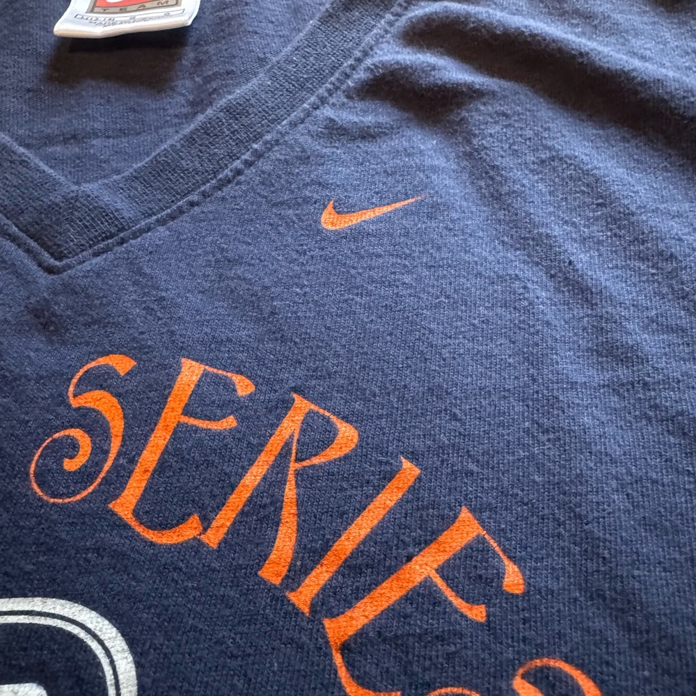 Y2K Women’s Detroit Tigers Nike Team Navy Blue Apparel - Picture 6 of 9